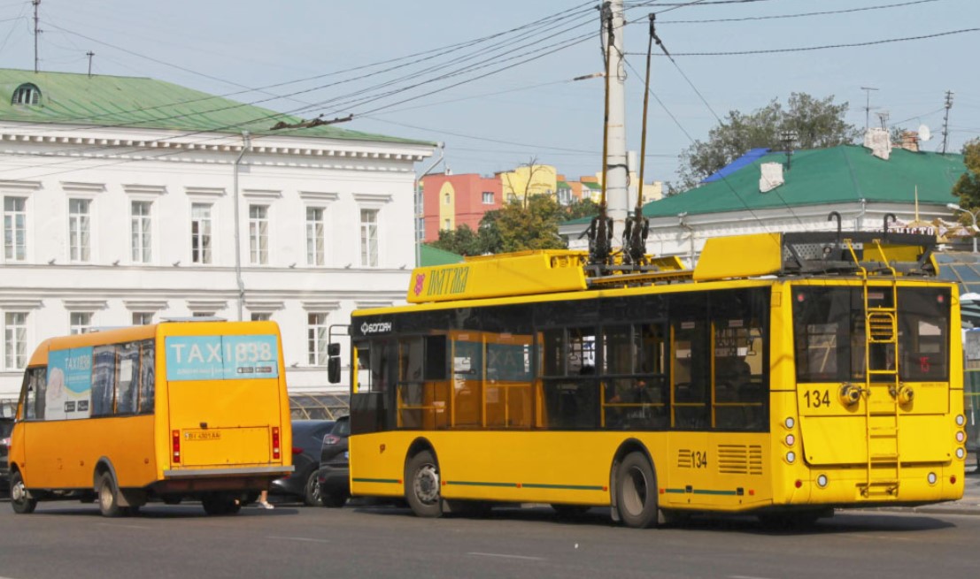Полтава тролейбус 7
