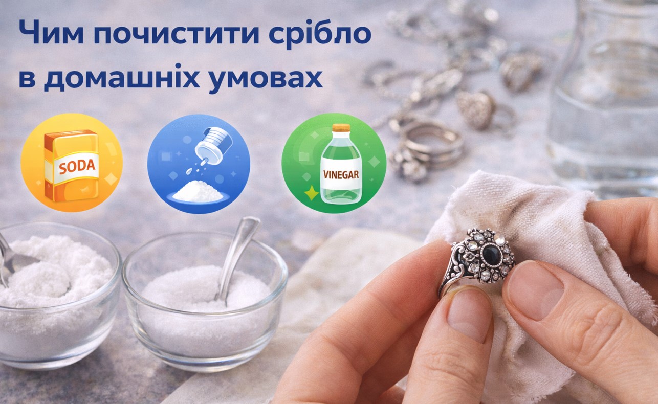 Чим почистити срібло в домашніх умовах