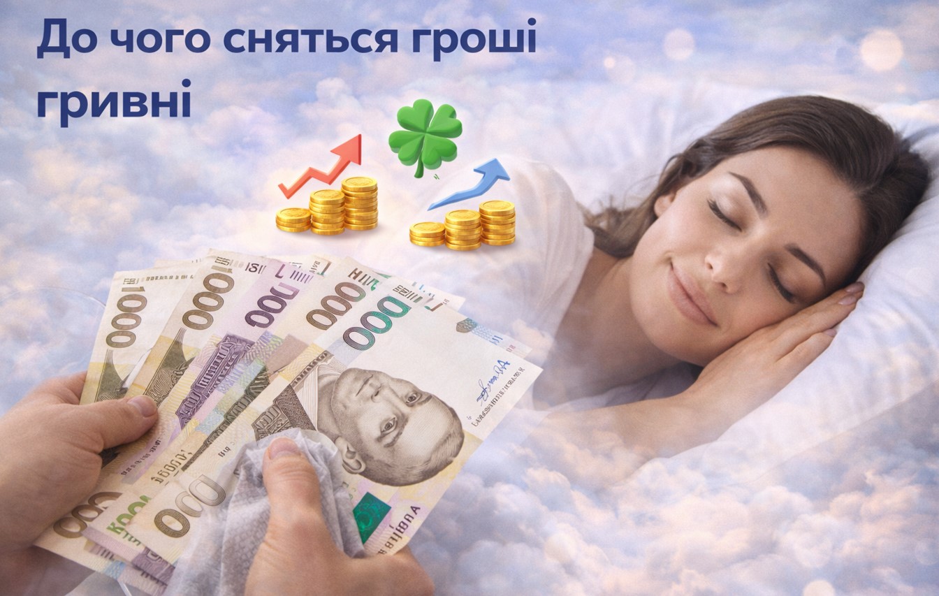 До чого сняться гроші гривні