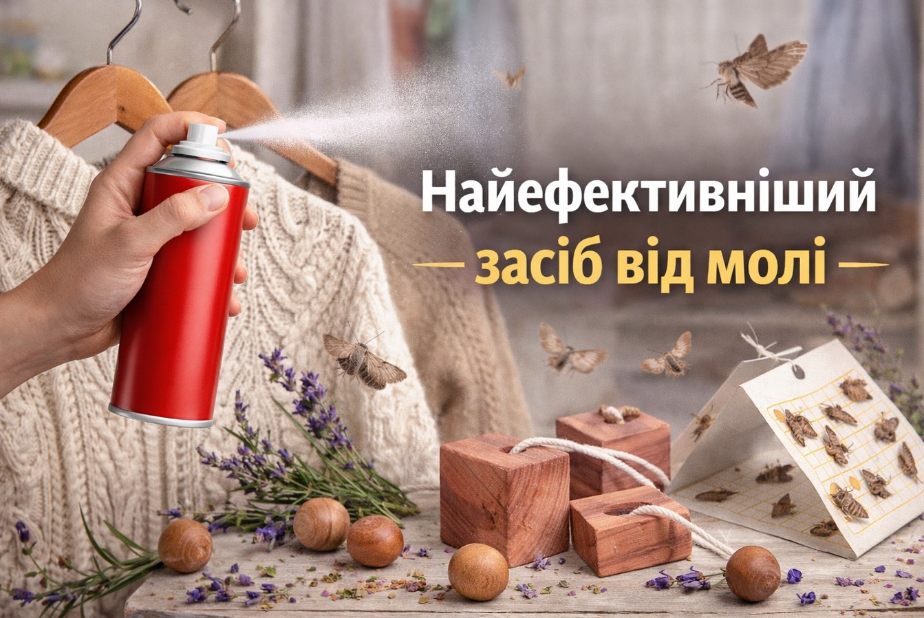 Найефективніший засіб від молі