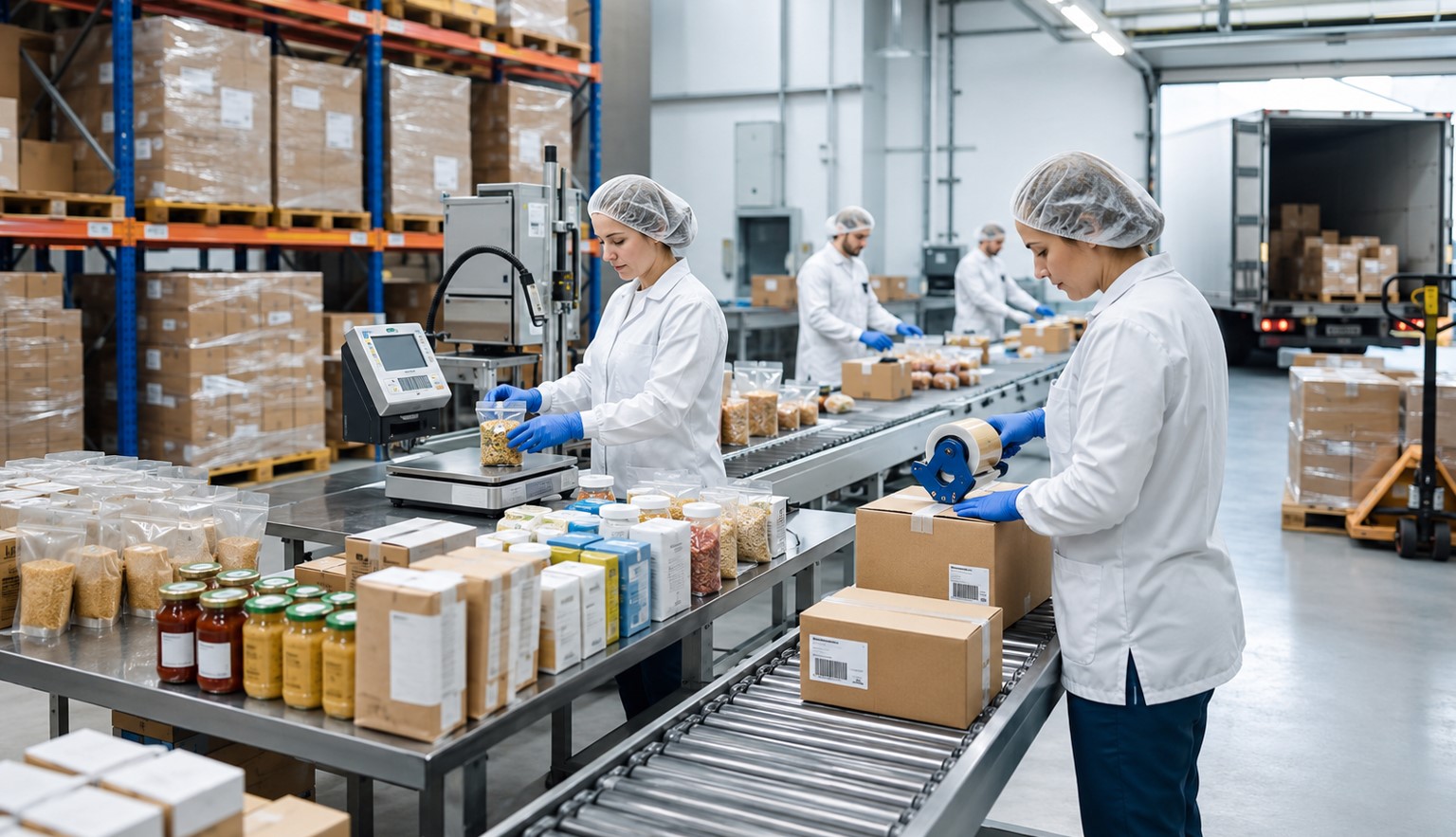 фасування продукції для магазинів